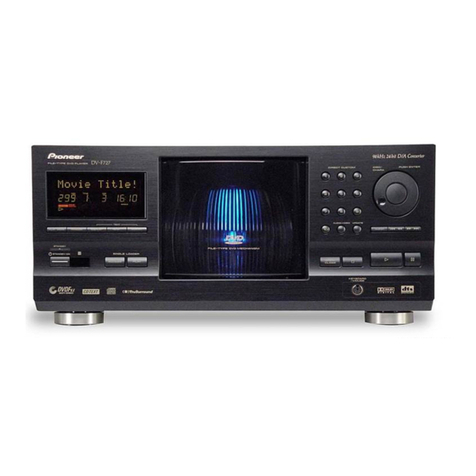 Pioneer DV-F727 - DVD Changer User manual
