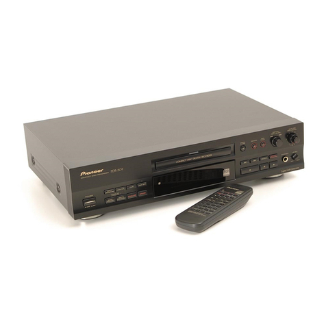 Pioneer PDR-509 User manual