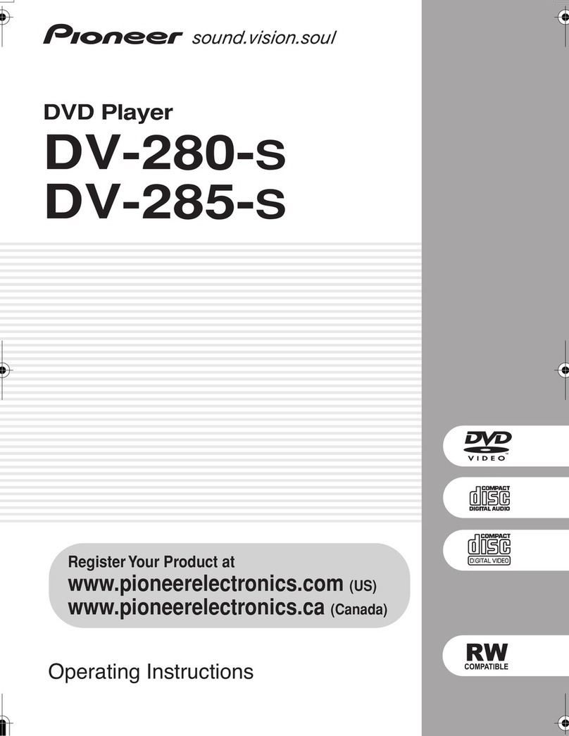 Pioneer 285-S User manual