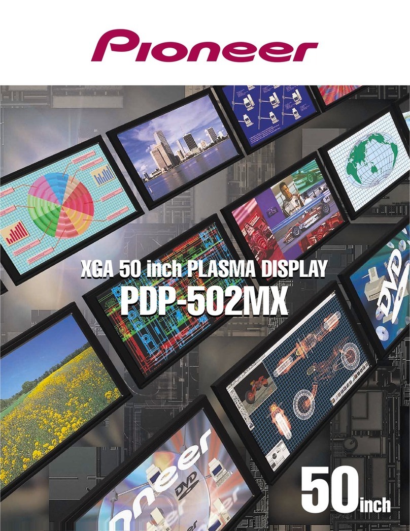 Pioneer PDP 502MX User manual