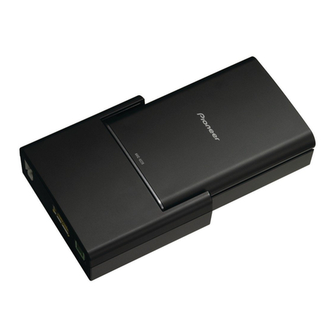 Pioneer AVIC-U220 User manual Pioneer AVIC-U220 User manual