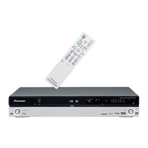 Pioneer DVR-450H-S User manual