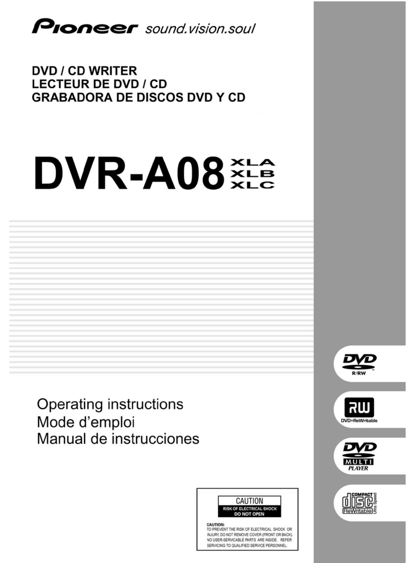 Pioneer DRC1227-A User manual