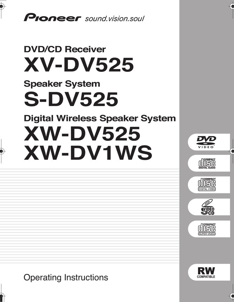 Pioneer XW-DV1WS User manual
