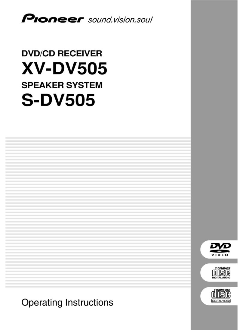Pioneer S-DV505 User manual