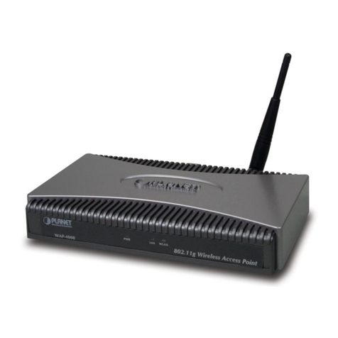Planet 802.11g Wireless Access Point / Bridge... User manual