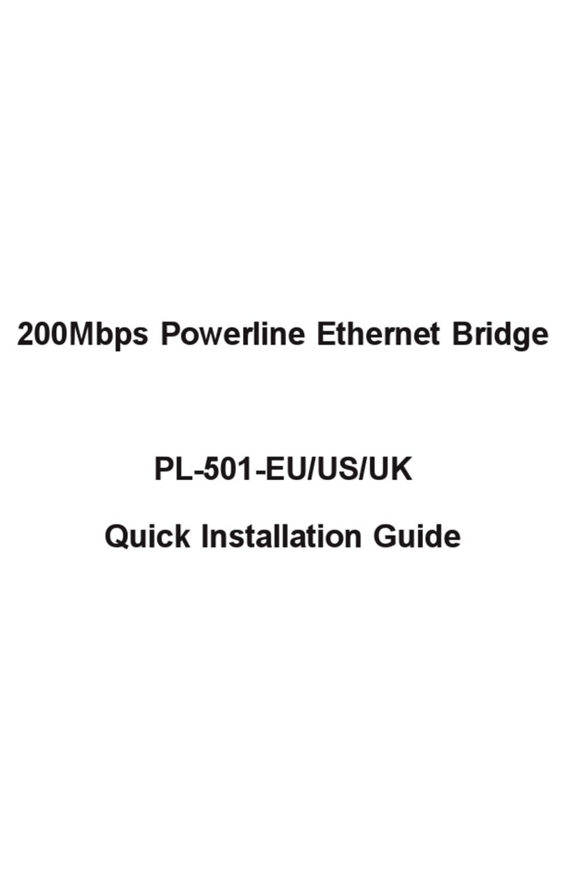 Planet PL-501-EU Quick installation guide