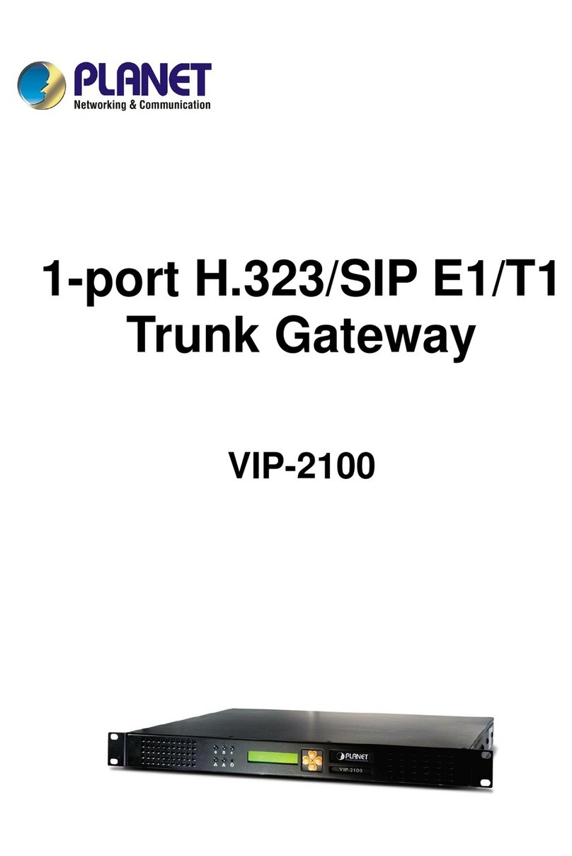 Planet VIP-2100 User manual