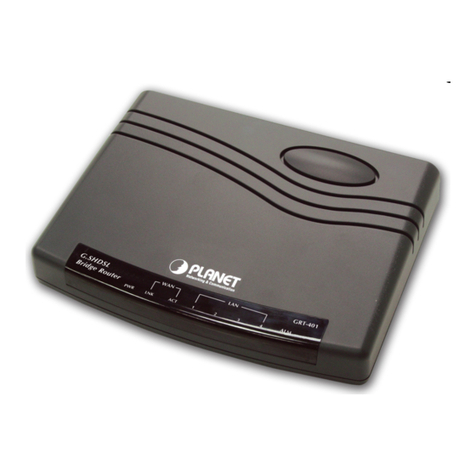 Planet GRT-402 User manual