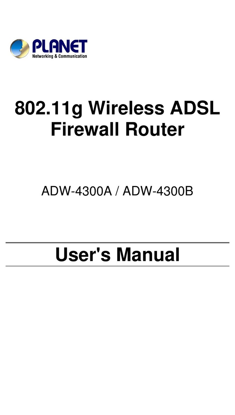 Planet ADW-4300B user manual