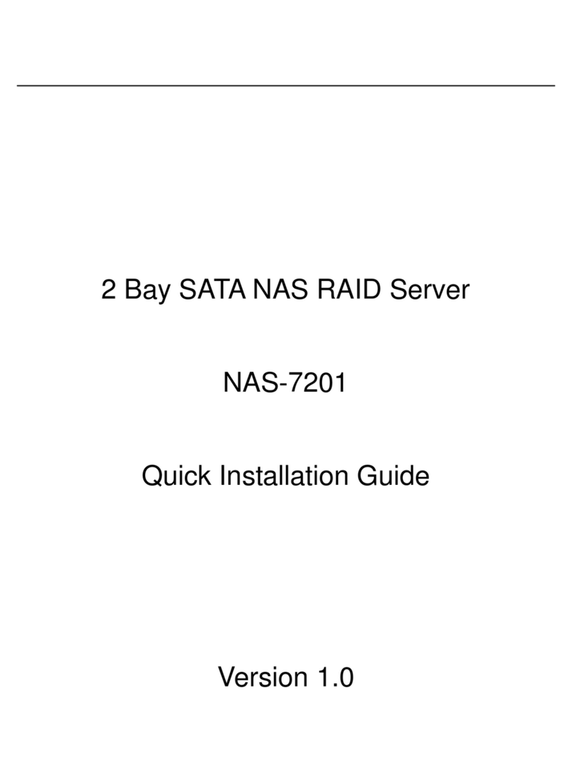 Planet 2 Bay SATA NAS RAID Server NAS-7201 Quick installation guide Planet 2 Bay SATA NAS RAID Server NAS-7201 Quick installation guide