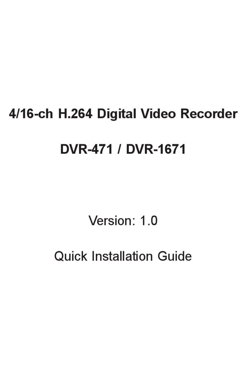 Planet DVR-1671 User manual