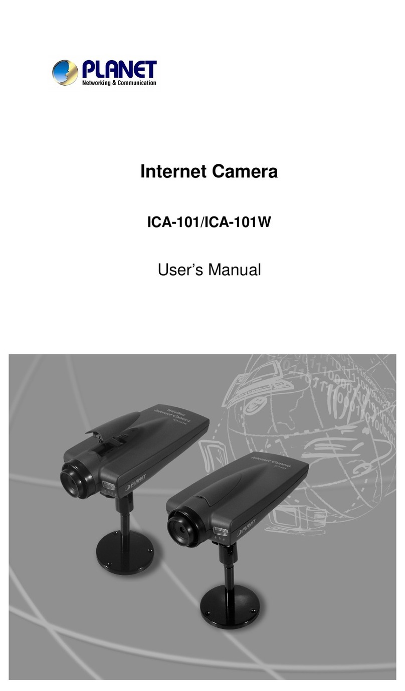 Planet Networking & Communication ICA-101 User manual Planet Networking & Communication ICA-101 User manual