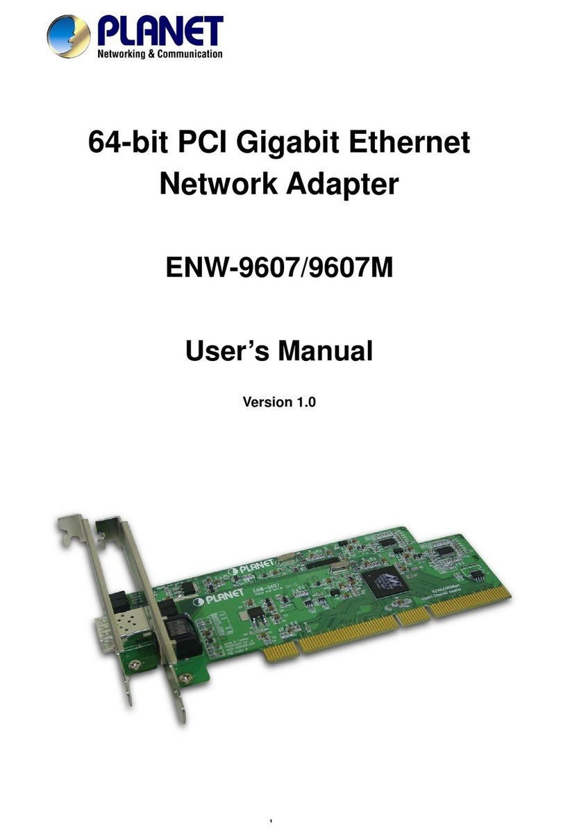 Planet ENW-9607/9607M user manual Planet ENW-9607/9607M user manual