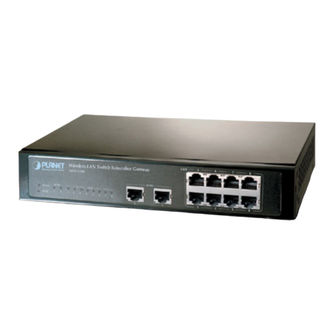 Planet Networking & Communication WLS-1280 User manual