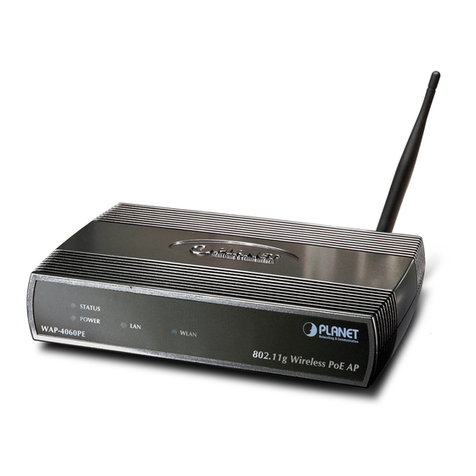 Planet WAP-4060PE user manual