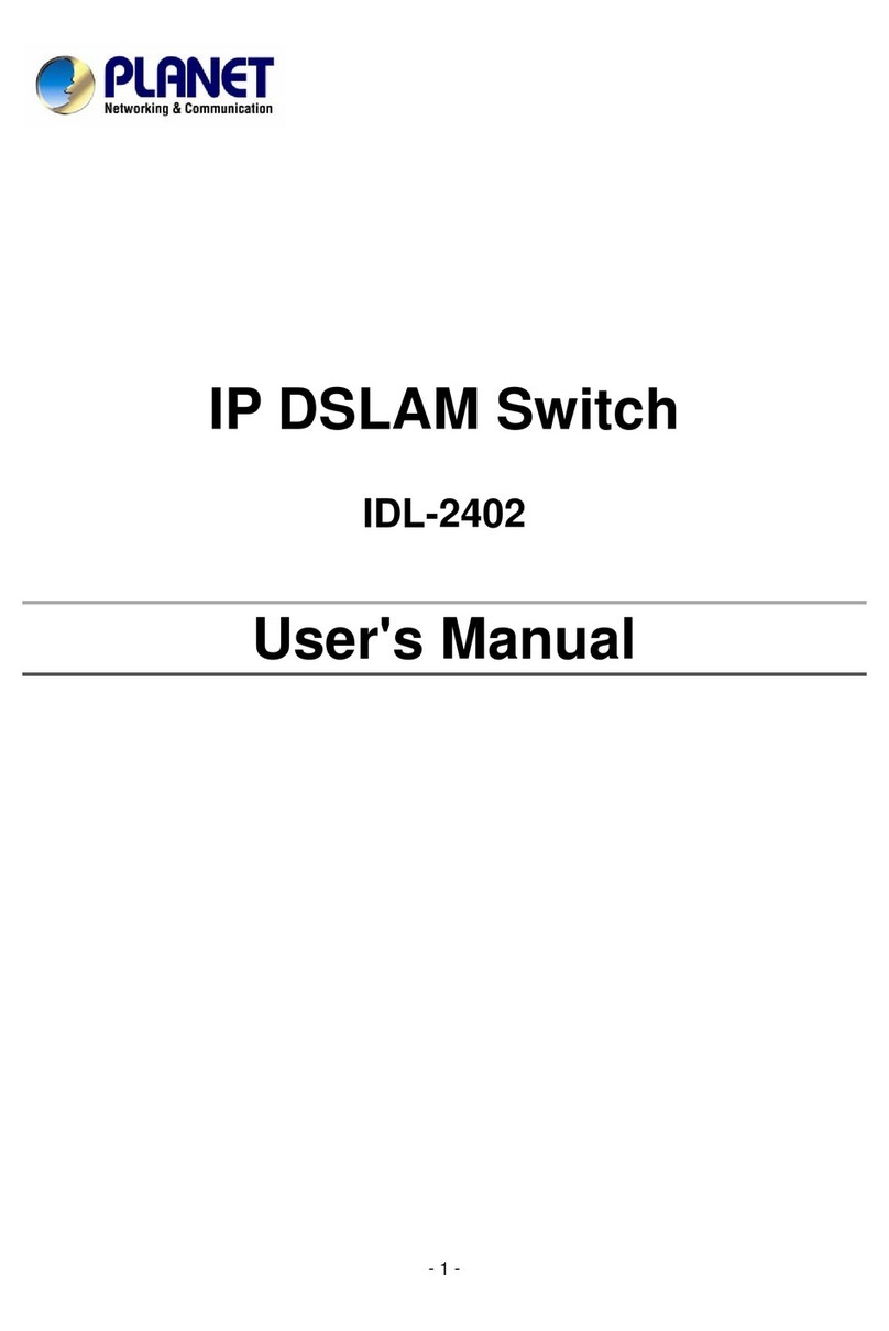 Planet IDL-2402 User manual