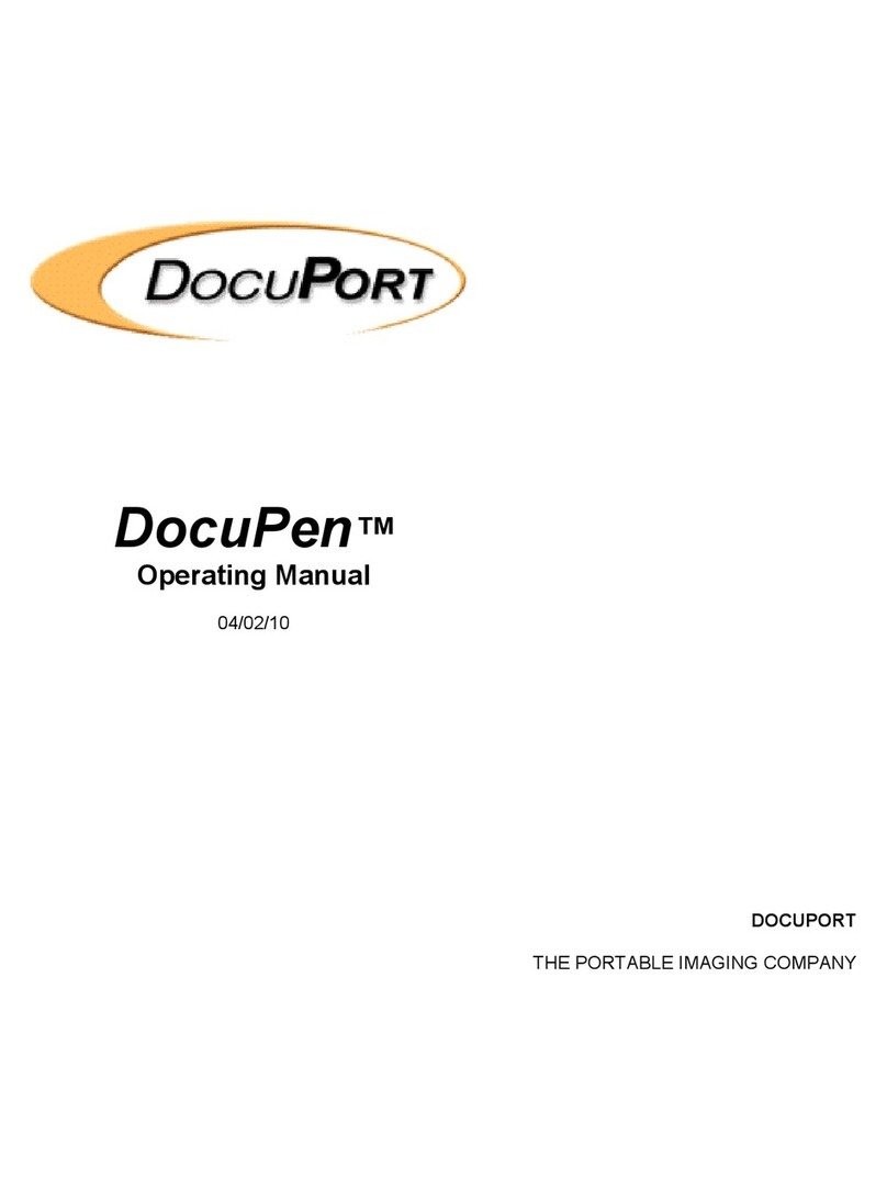 Planon DocuPen DocuPort Series DocuPen User manual Planon DocuPen DocuPort Series DocuPen User manual