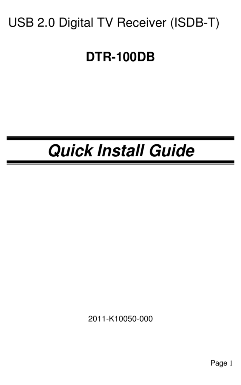 Planet Networking & Communication DTR-100DB Quick install guide