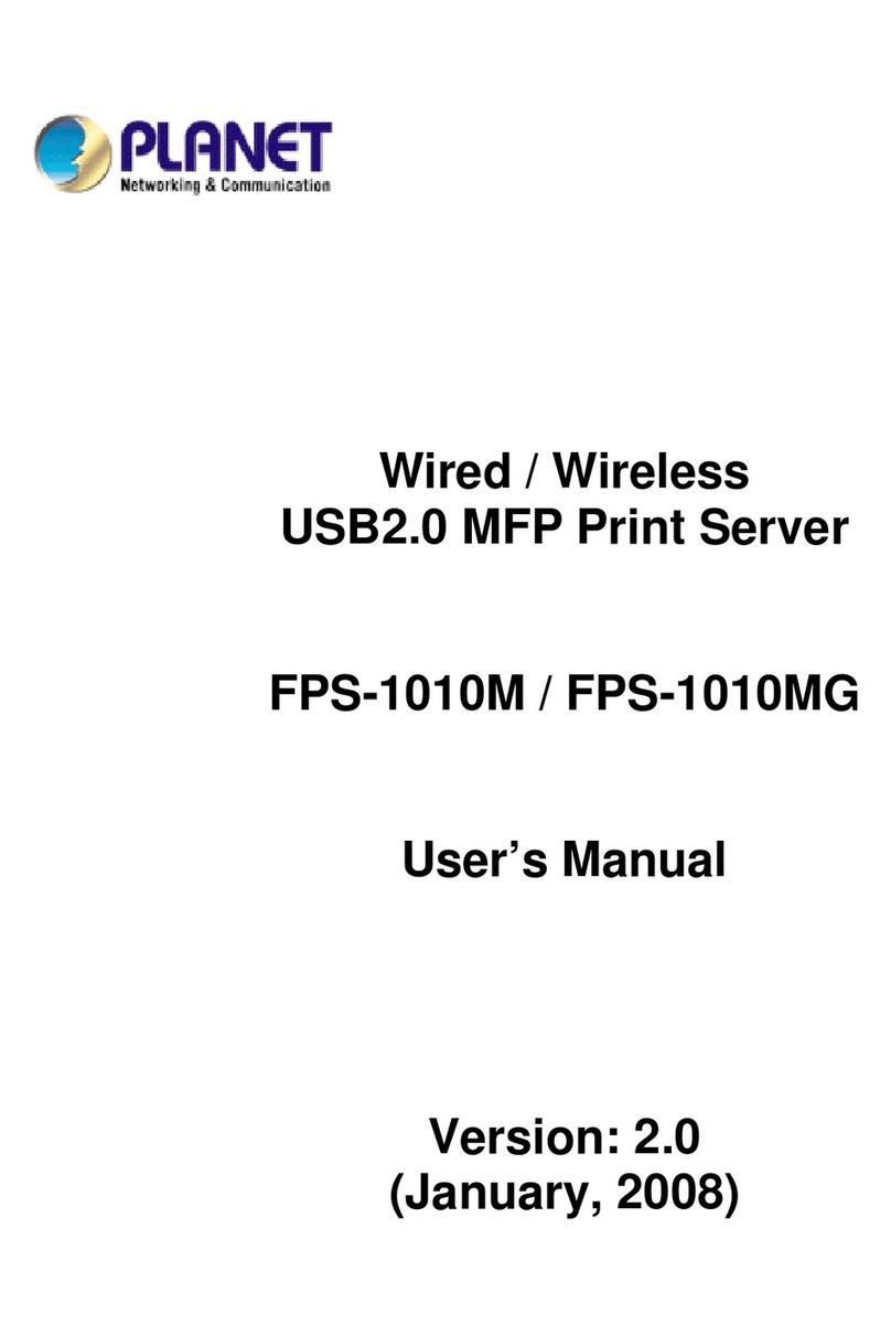 Planet PS-1010MG user manual