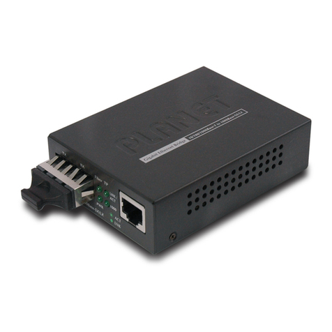 Planet GT-80X Series User manual Planet GT-80X Series User manual