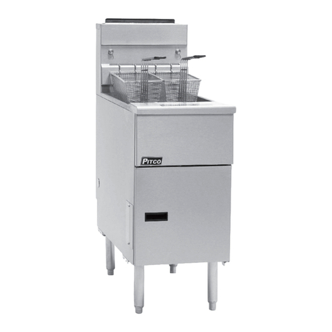 Pitco Frialator SG 14R User manual