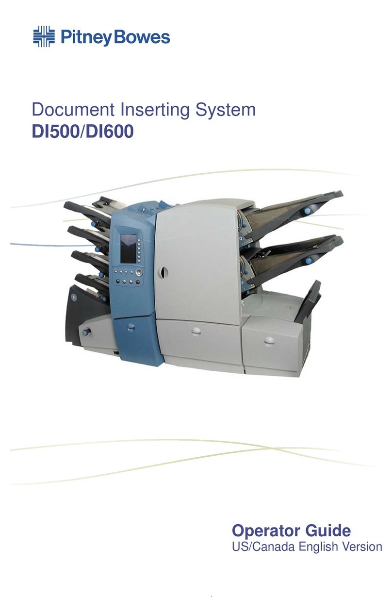 Pitney Bowes D1500 Manual
