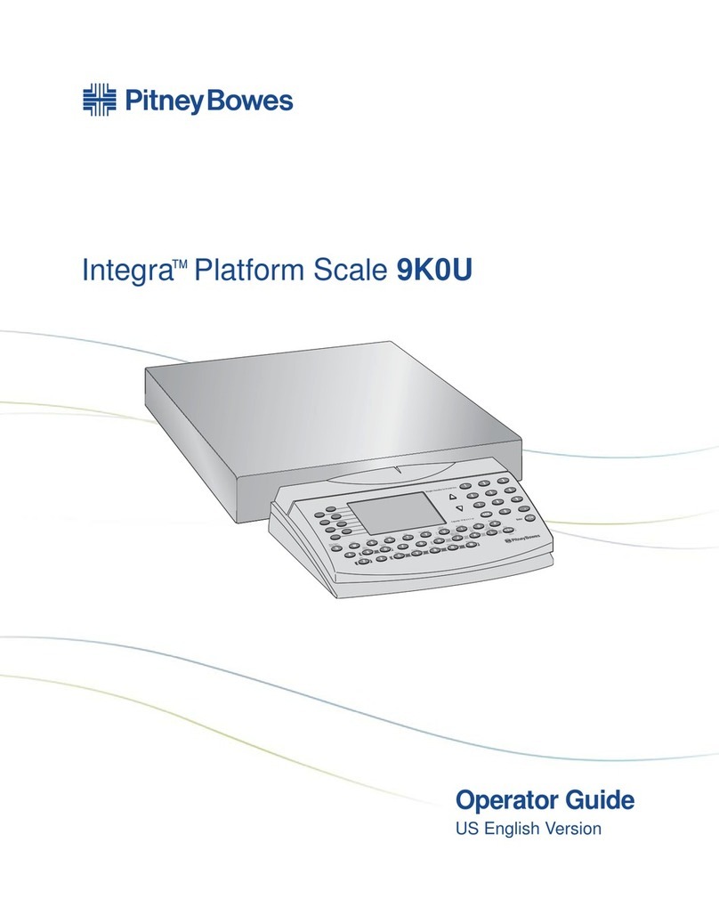 Pitney Bowes 9K0U Operator's guide