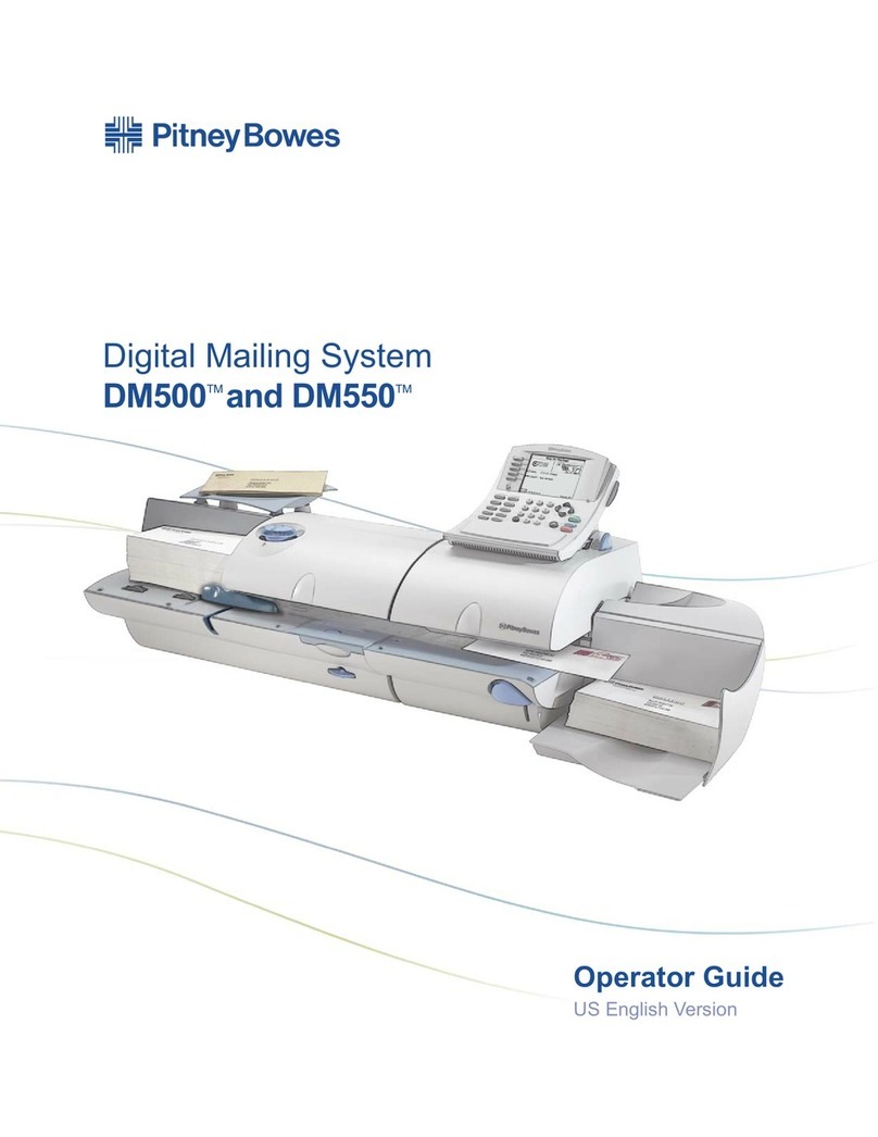 Pitney Bowes DM500 Manual Pitney Bowes DM500 Manual