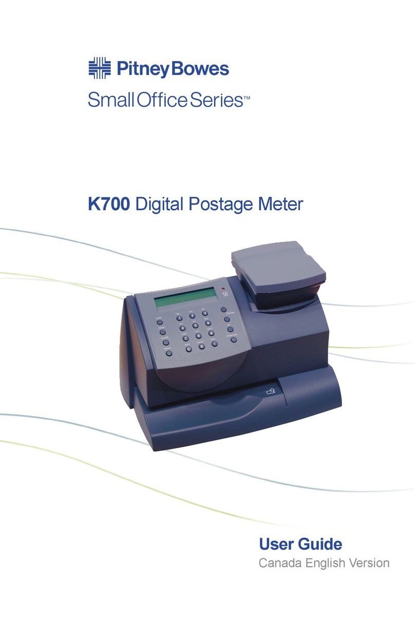 Pitney Bowes K700 series user guide