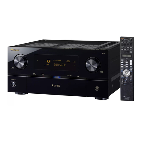 Pioneer SC-07 - Elite AV Network Receiver operating instructions