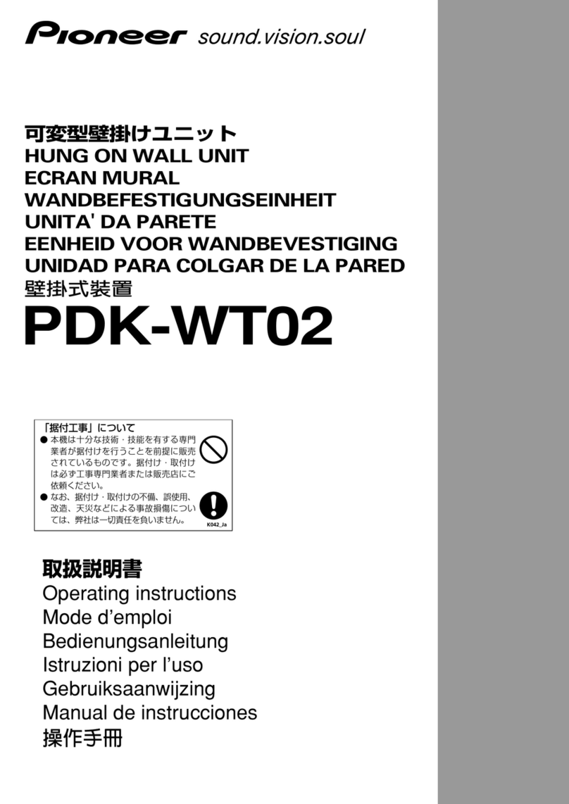 Pioneer PDK-WT02 User manual