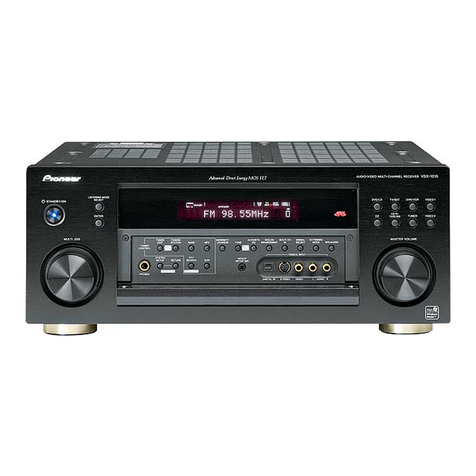 Pioneer VSX-1015-K User manual