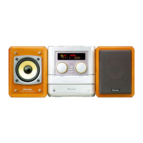 Pioneer X-MT2000 User manual