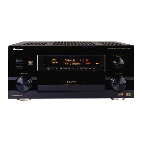 Pioneer Elite VSX-47TX operating instructions