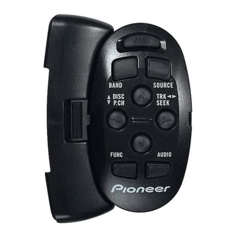 Pioneer CD-SR80 installation manual