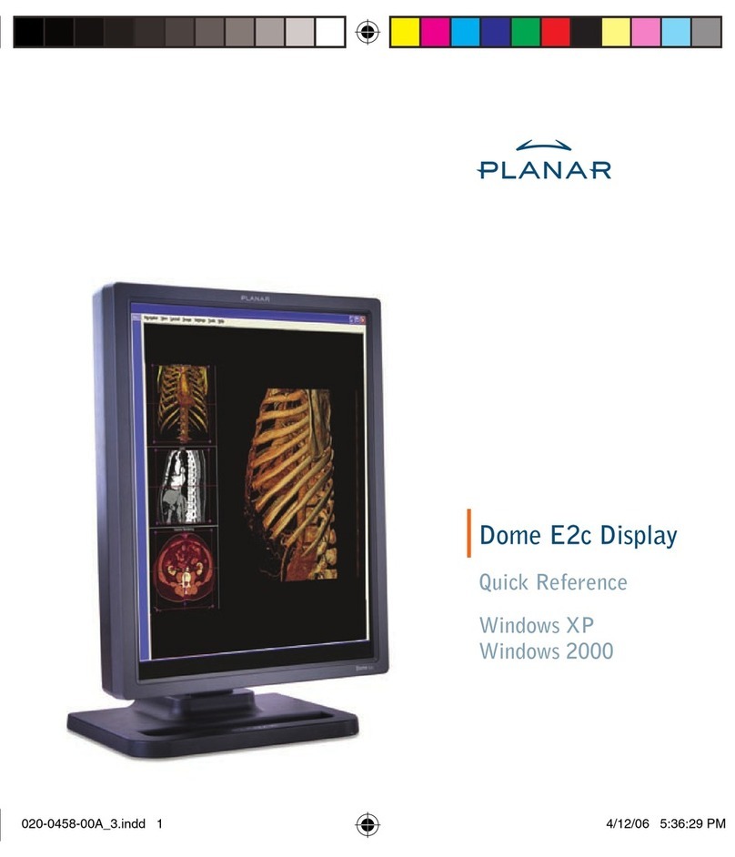 Planar Dome E2c User manual