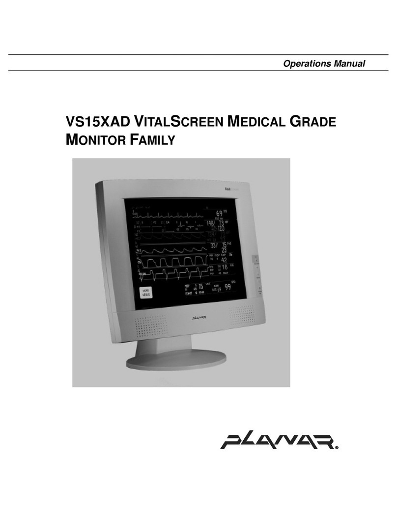Planar VS15XAD User manual