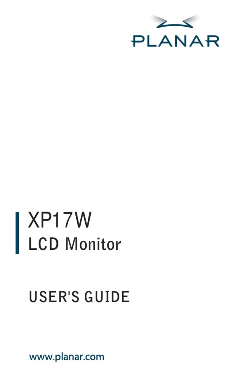 Planar XP17W User manual