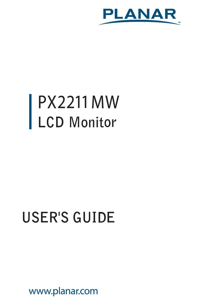 Planar PX2211MW User manual