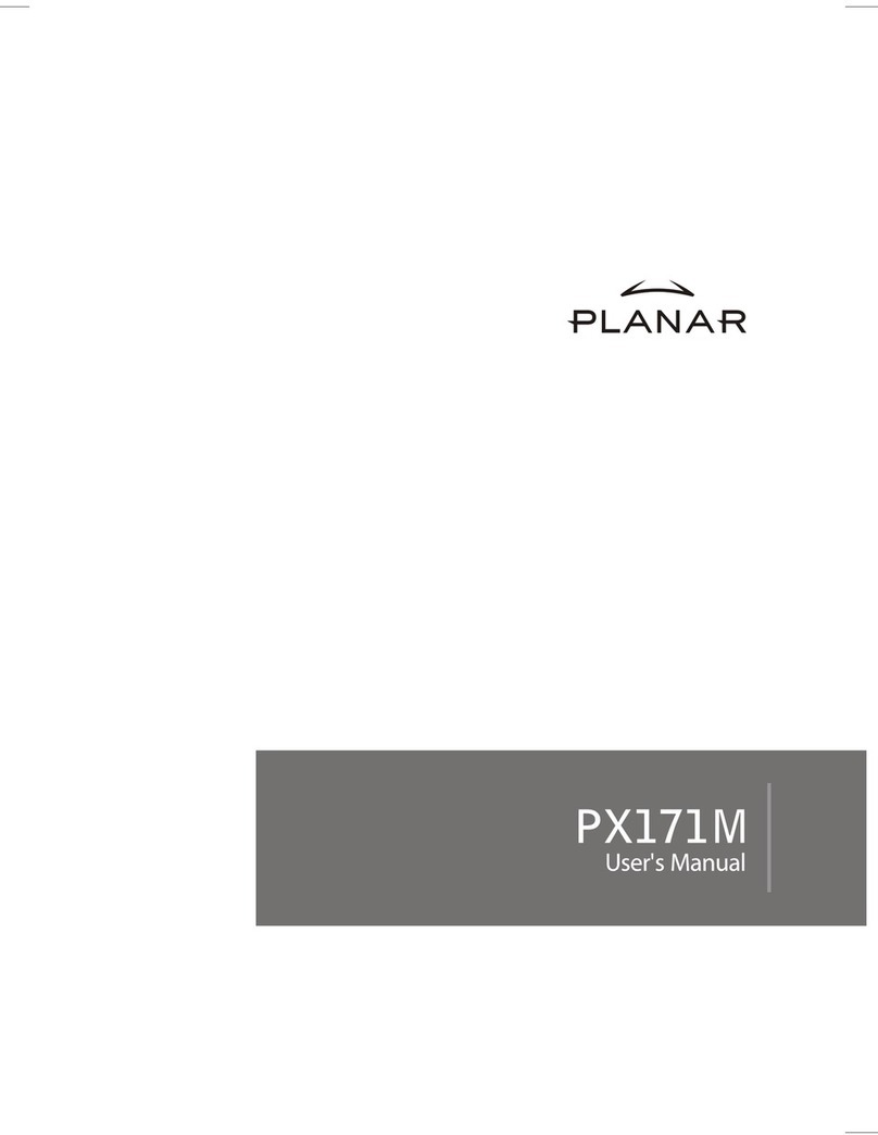 Planar PX171M User manual