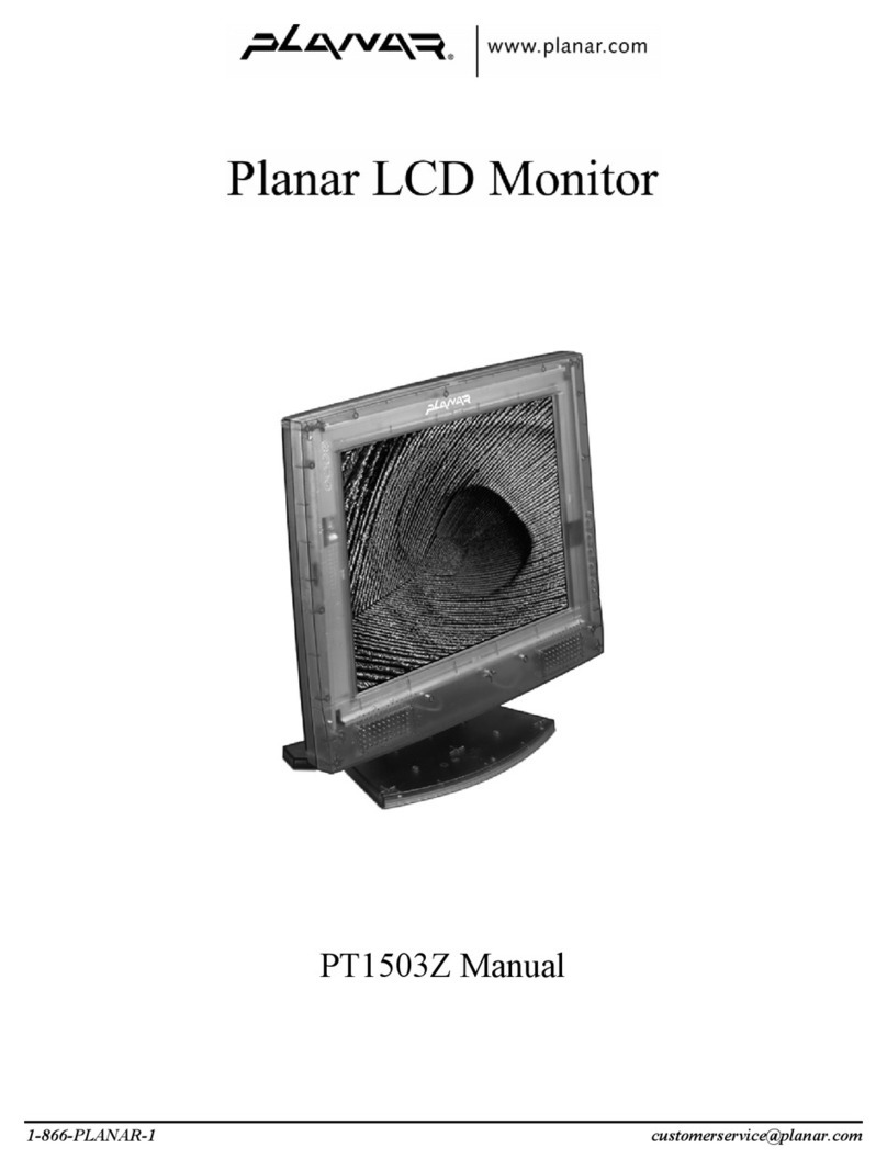 Planar PT1503Z User manual