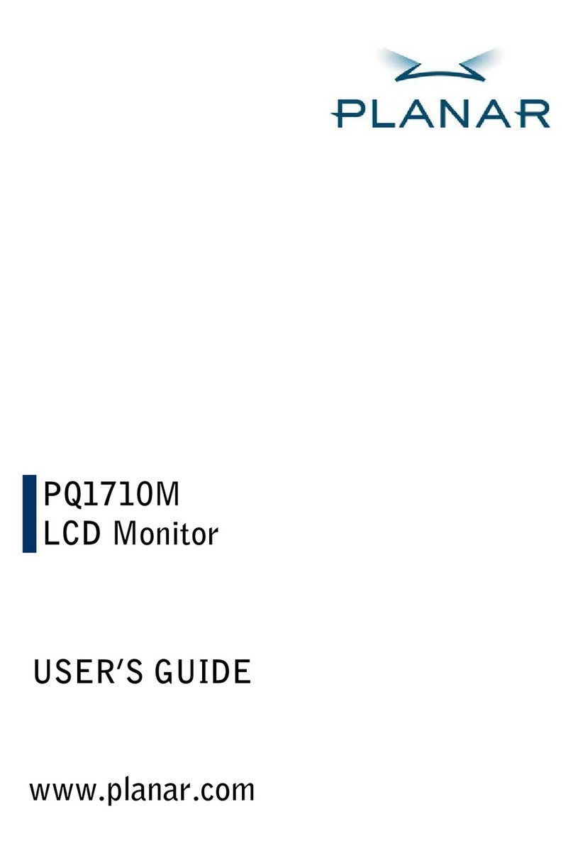 Planar PQ1710M User manual