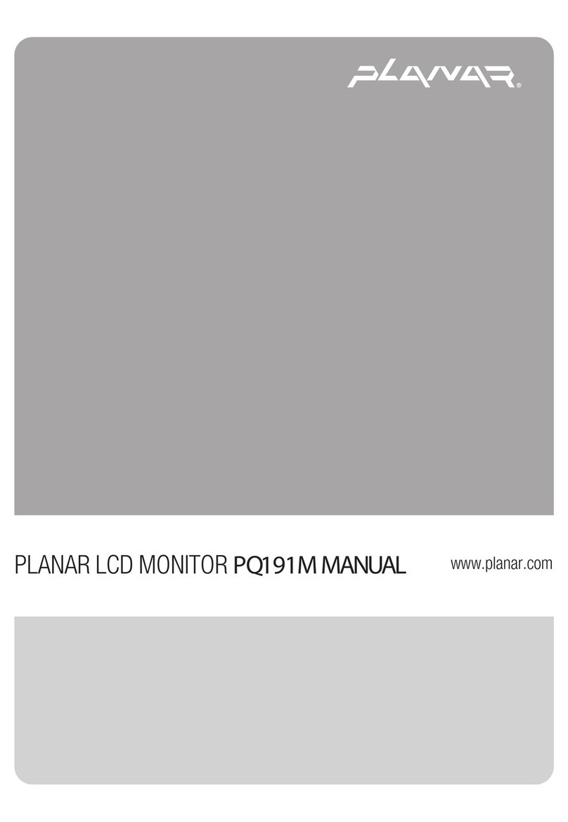 Planar PQ191M User manual Planar PQ191M User manual