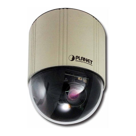 Planet 23x Indoor Speed Dome Camera CAM-ISD48 User manual