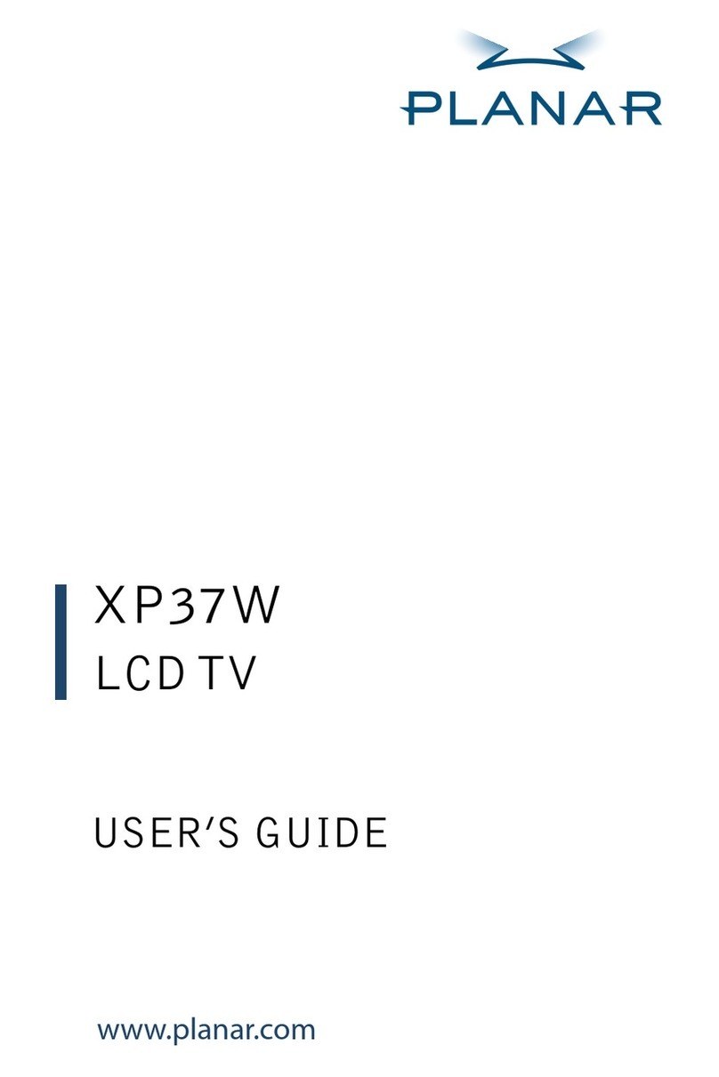 Planar XP37W user guide