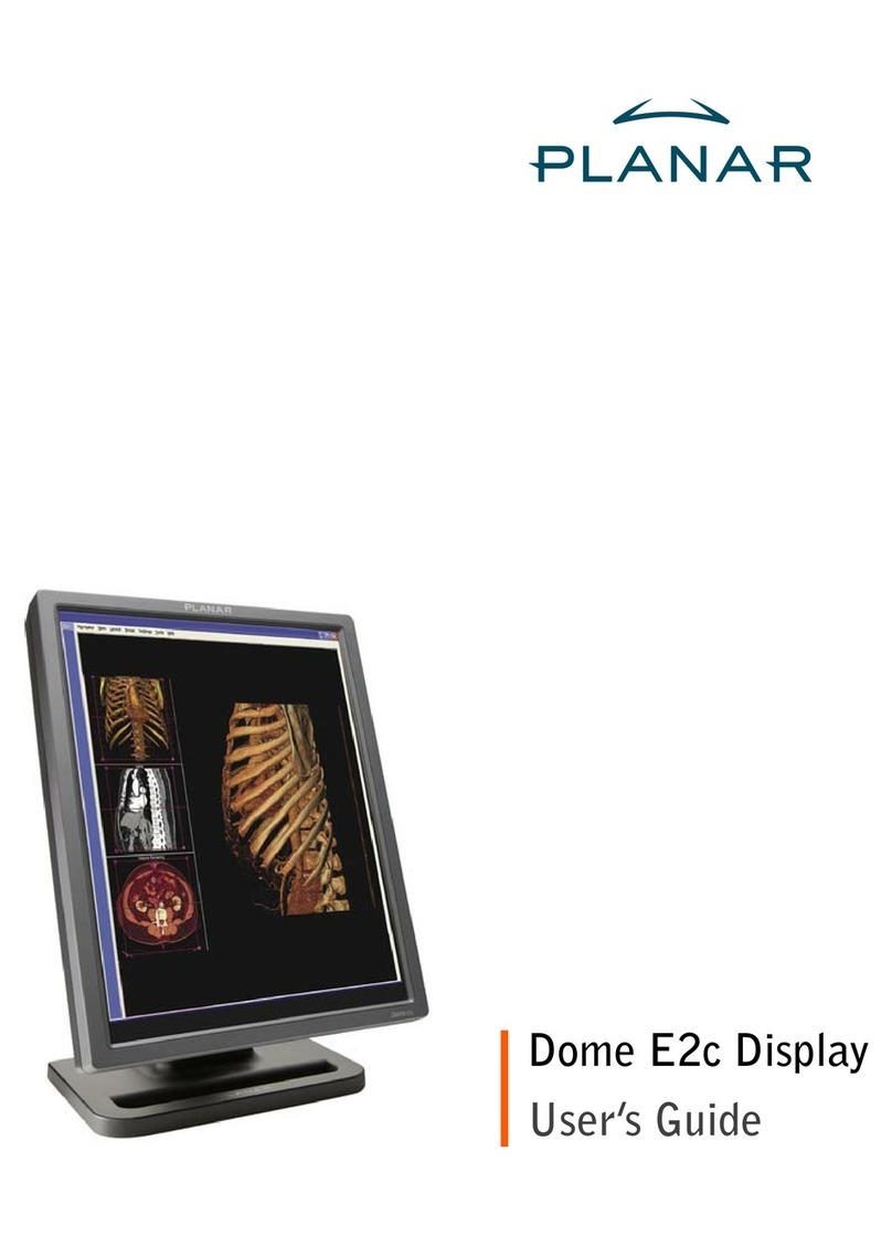 Planar Dome E2c User manual Planar Dome E2c User manual
