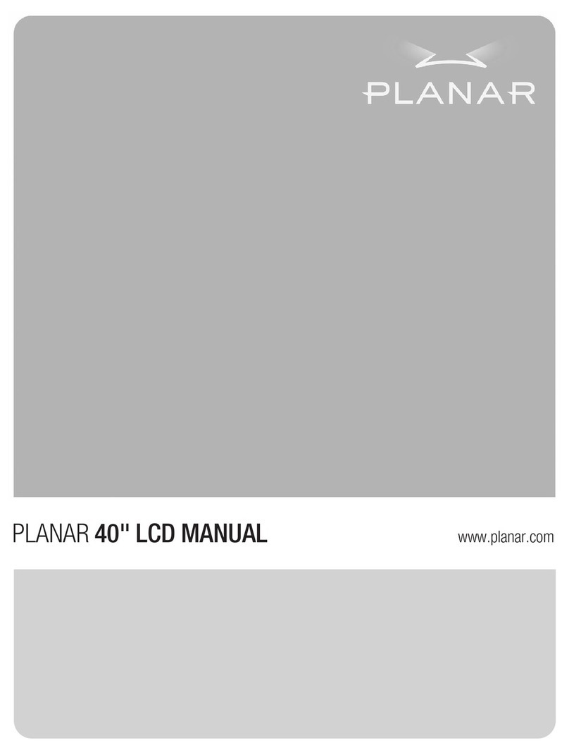 Planar 40" User manual