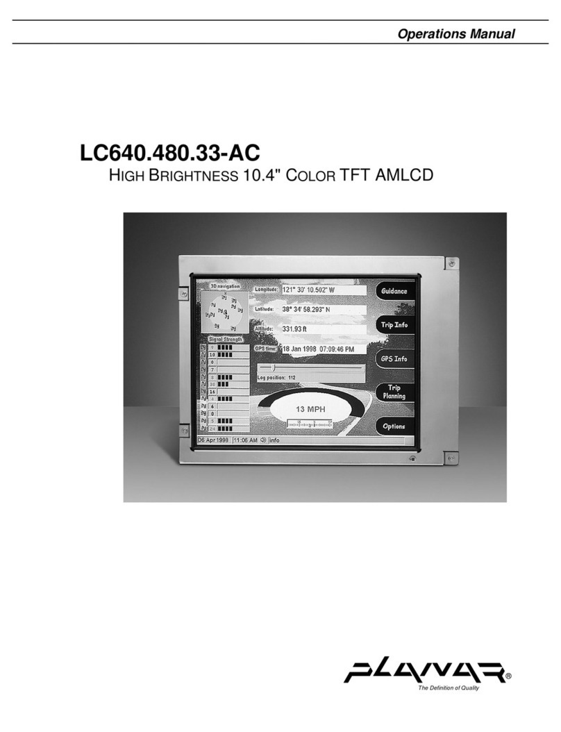 Planar LC640.480.33-AC User manual