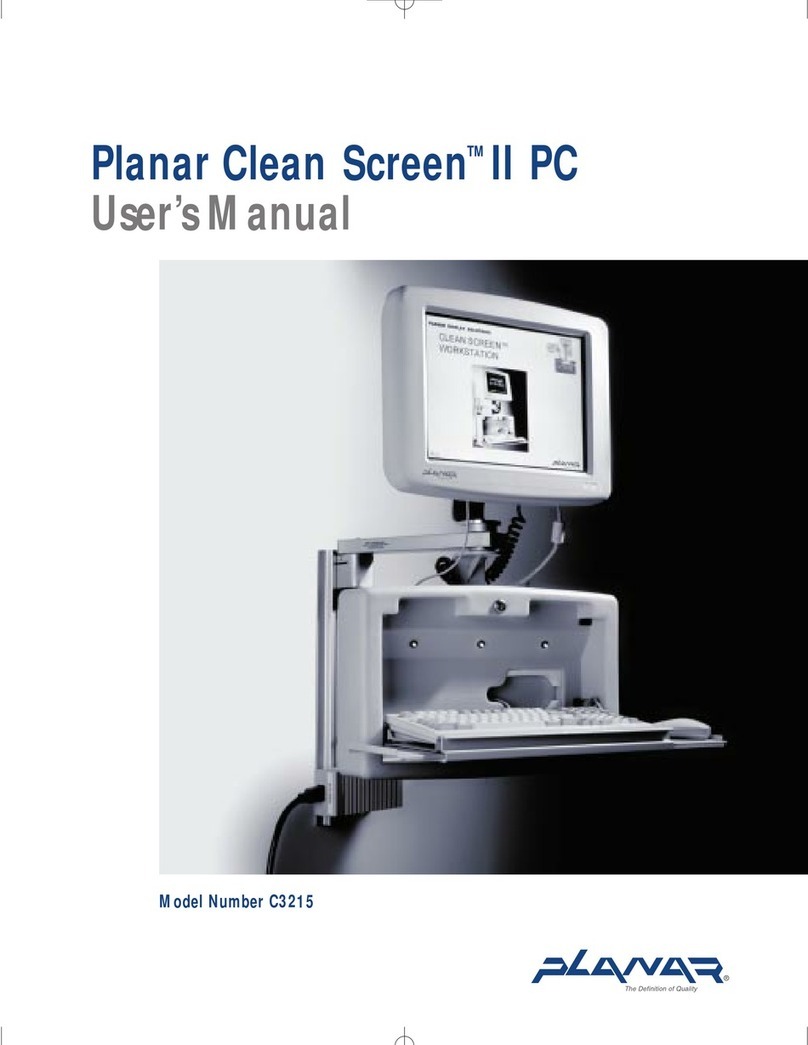 Planar C3215 Clean Screen II User manual